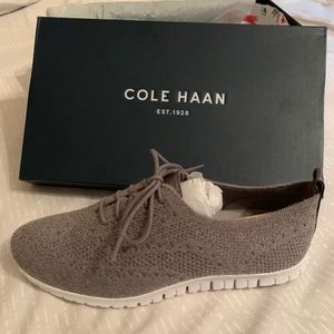 Cole Haan ZERØGRAND Wingtip Oxford Ironstone Wool